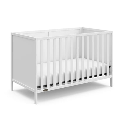 Graco Theo 3-in-1 Convertible Crib - White