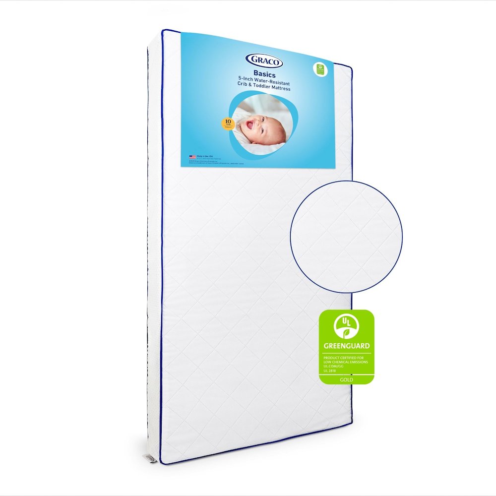 Essentials 6-Inch Dual-Sided Baby Crib & Toddler Bed Mattress