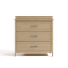 Classic 3 Drawer Chest with Topper- Driftwood