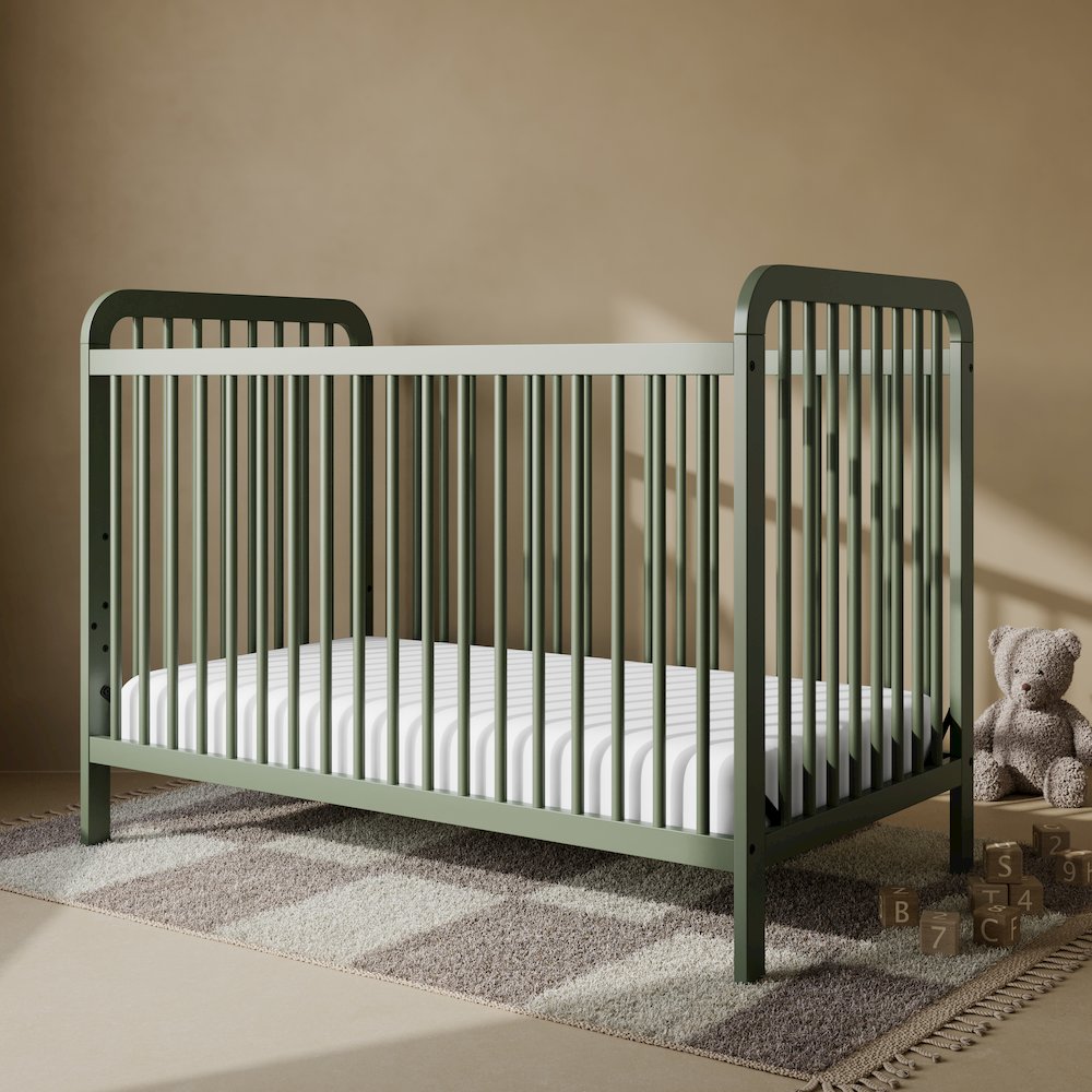Pasadena 3-in-1 Convertible Crib - Olive