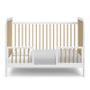 Storkcraft Pasadena 3-in-1 Convertible Crib - White with Driftwood