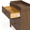Rio 3 Drawer Chest with Topper-Hazelnut