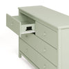 Alpine 6-Drawer Dresser- Sage