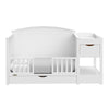 Graco Bellwood 5-in-1 Convertible Crib & Changer with Drawer (White)