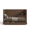 Theo 3-in-1 Convertible Crib with Drawer - Hazelnut