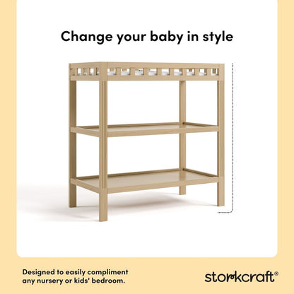 Morningside Changing Table - Driftwood