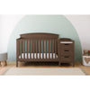 Benton Crib & Changer -Hazelnut