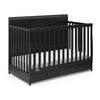 Graco Asheville 4-in-1 Convertible Crib with Drawer (Black)
