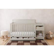 Shiloh Convertible Crib & Changer - Frosted Oat