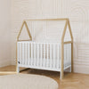 Storkcraft Orchard 6-in-1 Convertible Crib (Driftwood with White)
