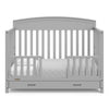 Graco Benton 5-in-1 Convertible Crib with Drawer (Pebble Gray)