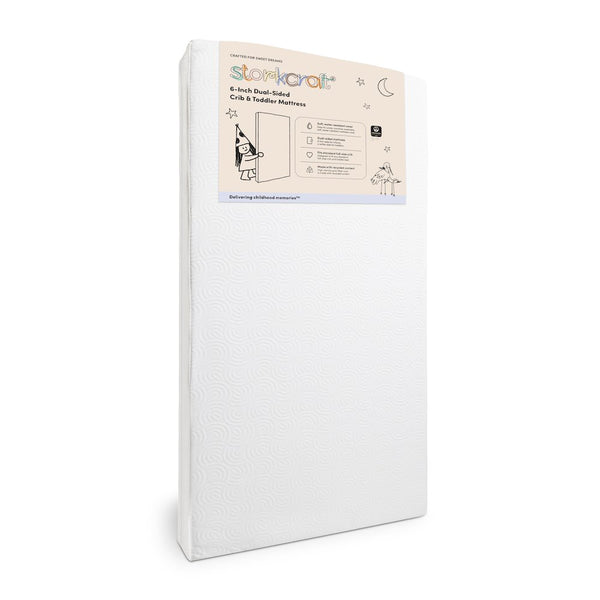 6-Inch Dual-Sided Crib & Toddler Mattress