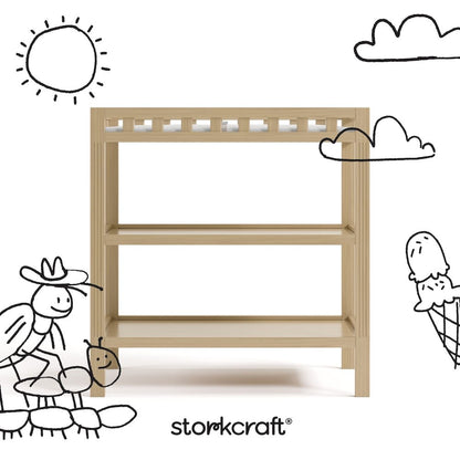 Morningside Changing Table - Driftwood