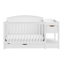 Graco Bellwood 5-in-1 Convertible Crib & Changer with Drawer (White)