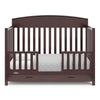 Graco Benton 5-in-1 Convertible Crib with Drawer (Espresso)