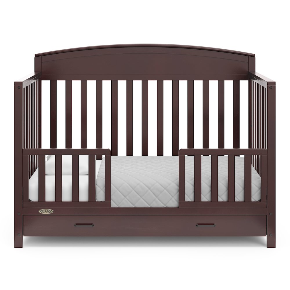 Graco Benton 5-in-1 Convertible Crib with Drawer (Espresso)