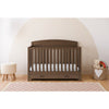 Benton Convertible Crib With Drawer-Hazelnut