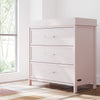 Classic 3 Drawer Chest with Topper- Blush