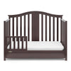 Graco Solano 4-in-1 Convertible Crib with Drawer - Espresso