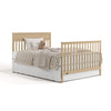 Shiloh Convertible Crib with Drawer - Driftwood