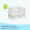 Graco Bellwood 5-in-1 Convertible Crib with Drawer (White)