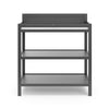 Storkcraft Alpine Changing Table (Gray) - Includes Water Resistant Changing Pad