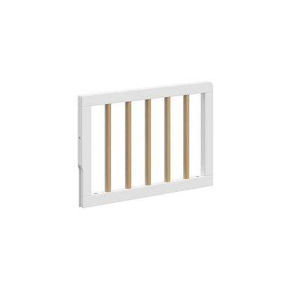 Graco Toddler Safety Guardrail (Dowels) - White with Driftwood