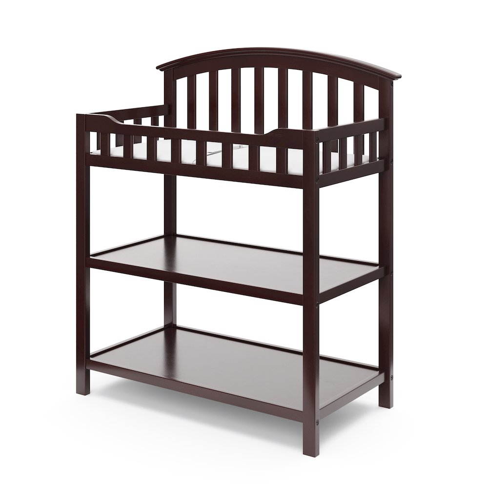 Graco Changing Table with Water-Resistant Changing Pad (Espresso)
