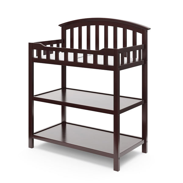 Graco Changing Table with Water-Resistant Changing Pad (Espresso)