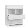 Storkcraft Brookside 2 Drawer Changing Chest - White