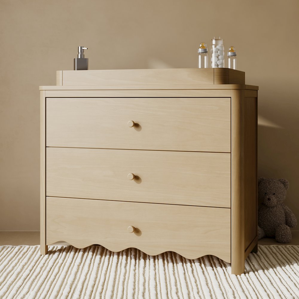 Casablanca 3 Drawer Chest With Topper-Driftwood