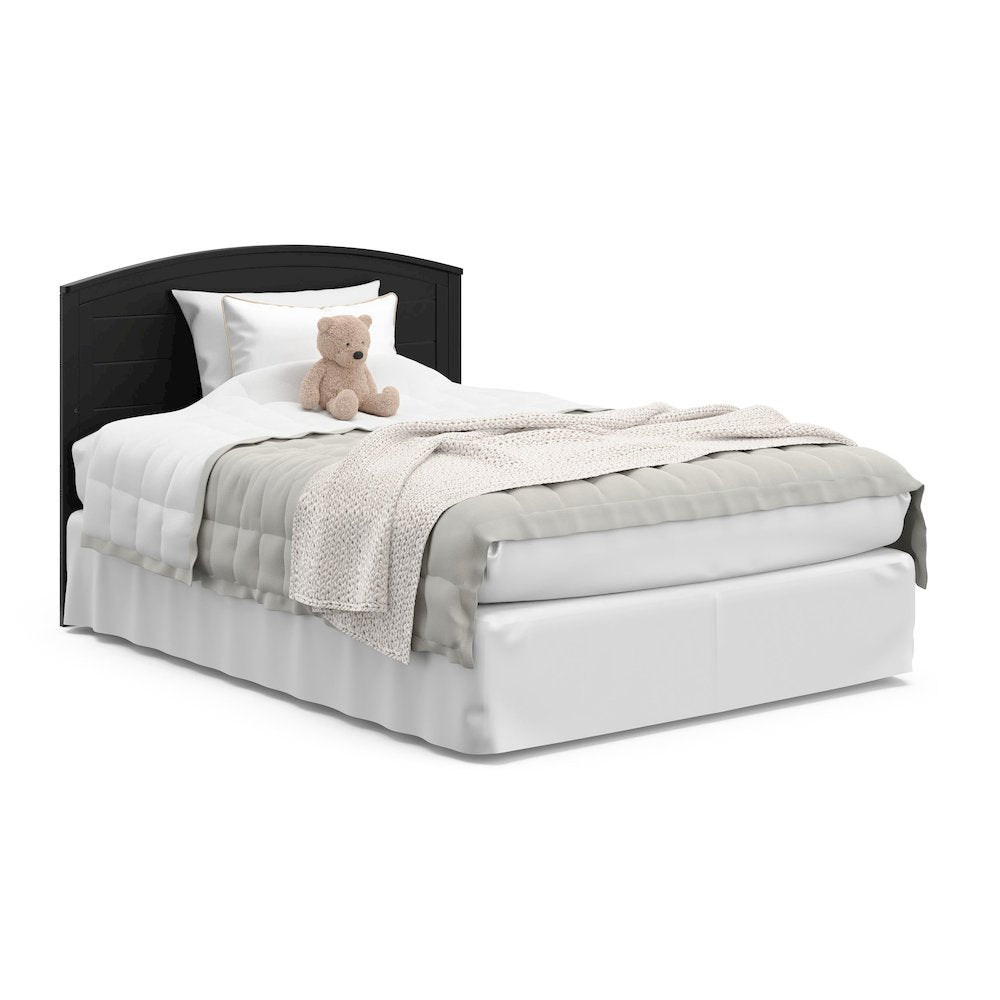 Graco Bellwood 5-in-1 Convertible Crib & Changer with Drawer (Black)