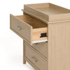 Classic 3 Drawer Chest with Topper- Driftwood