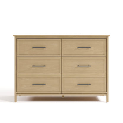 Classic 6 Drawer Dresser- Driftwood