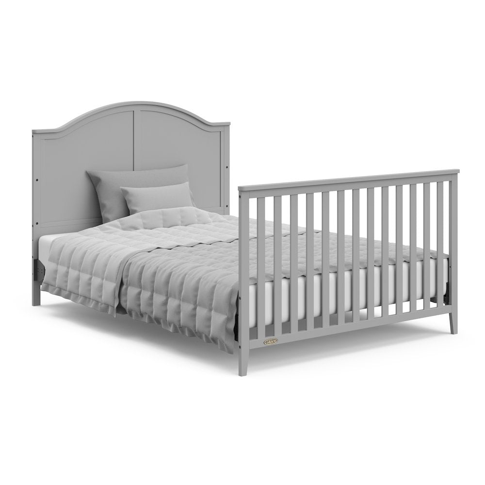 Graco Wilfred 5-in-1 Convertible Crib (Pebble Gray) – GREENGUARD Gold Certified