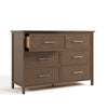 Classic 6 Drawer Dresser- Hazelnut