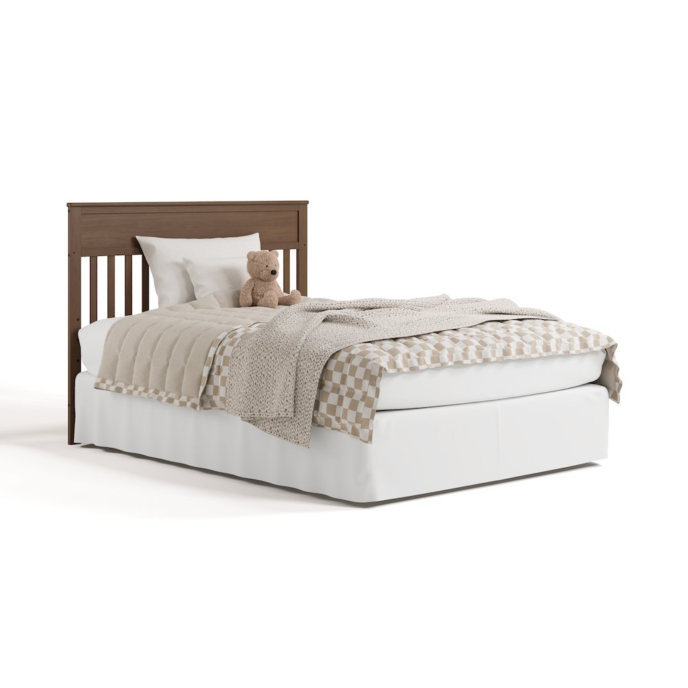Shiloh Convertible Crib with Drawer - Hazelnut