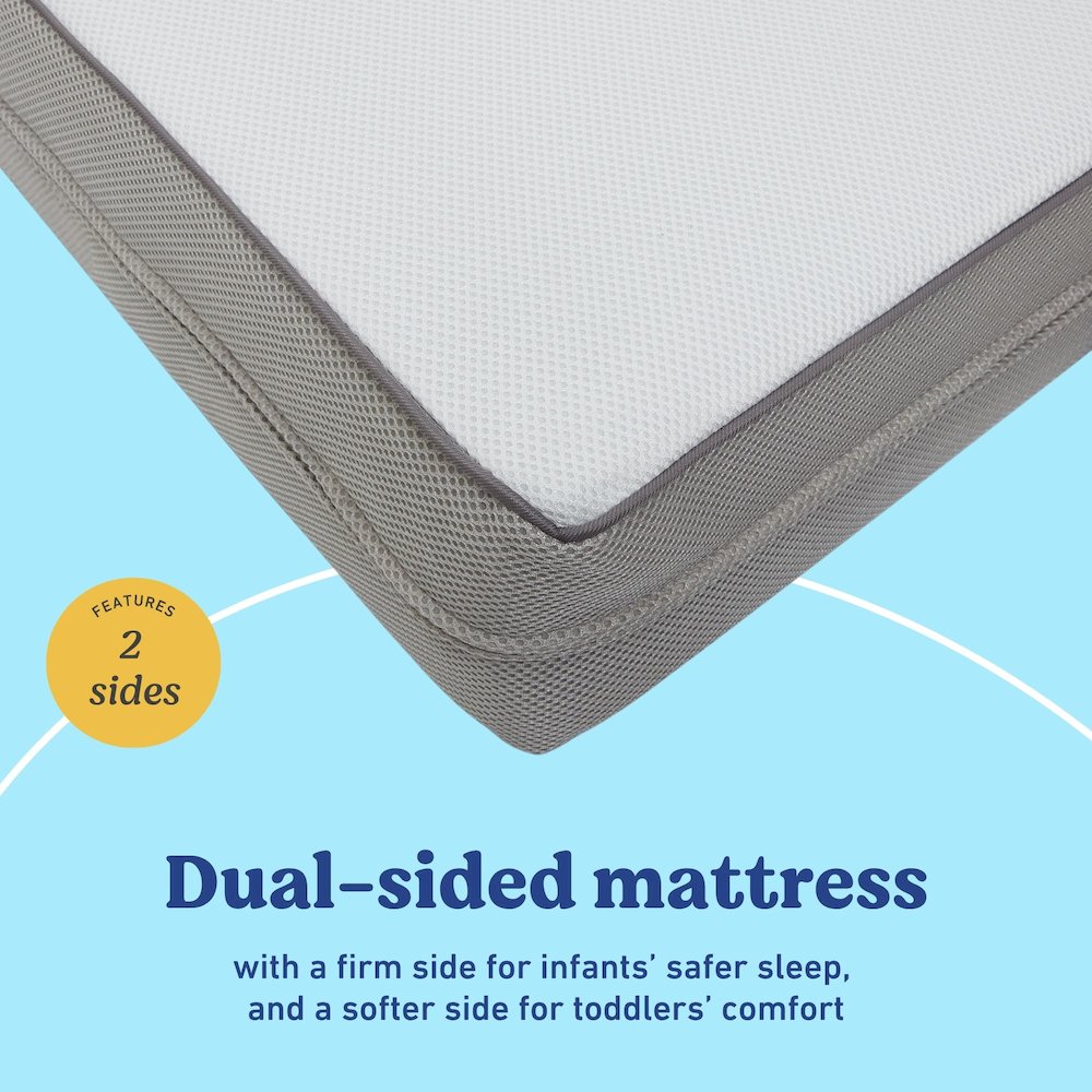 Essentials 6-Inch Mesh Dual-Sided Baby Crib & Toddler Bed Mattress