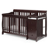 Storkcraft Portofino 4-in-1 Convertible Crib and Changer - Espresso