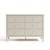 Rio 6 Drawer Dresser-Frosted Oat
