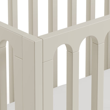 Sicily Convertible Crib- Frosted Oat/Driftwood