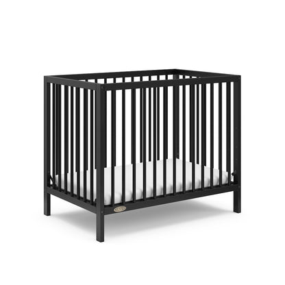 Graco Teddi 4-in-1 Convertible Mini Crib - Black