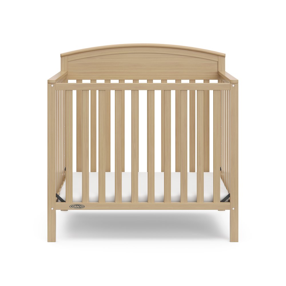 Graco Benton 4-In-1 Convertible Mini Crib - Driftwood