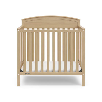 Graco Benton 4-In-1 Convertible Mini Crib - Driftwood