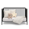 Graco Teddi 5-in-1 Convertible Crib - Black