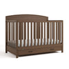 Benton Convertible Crib With Drawer-Hazelnut