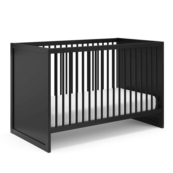 Storkcraft Calabasas 3-in-1 Convertible Crib (Black)