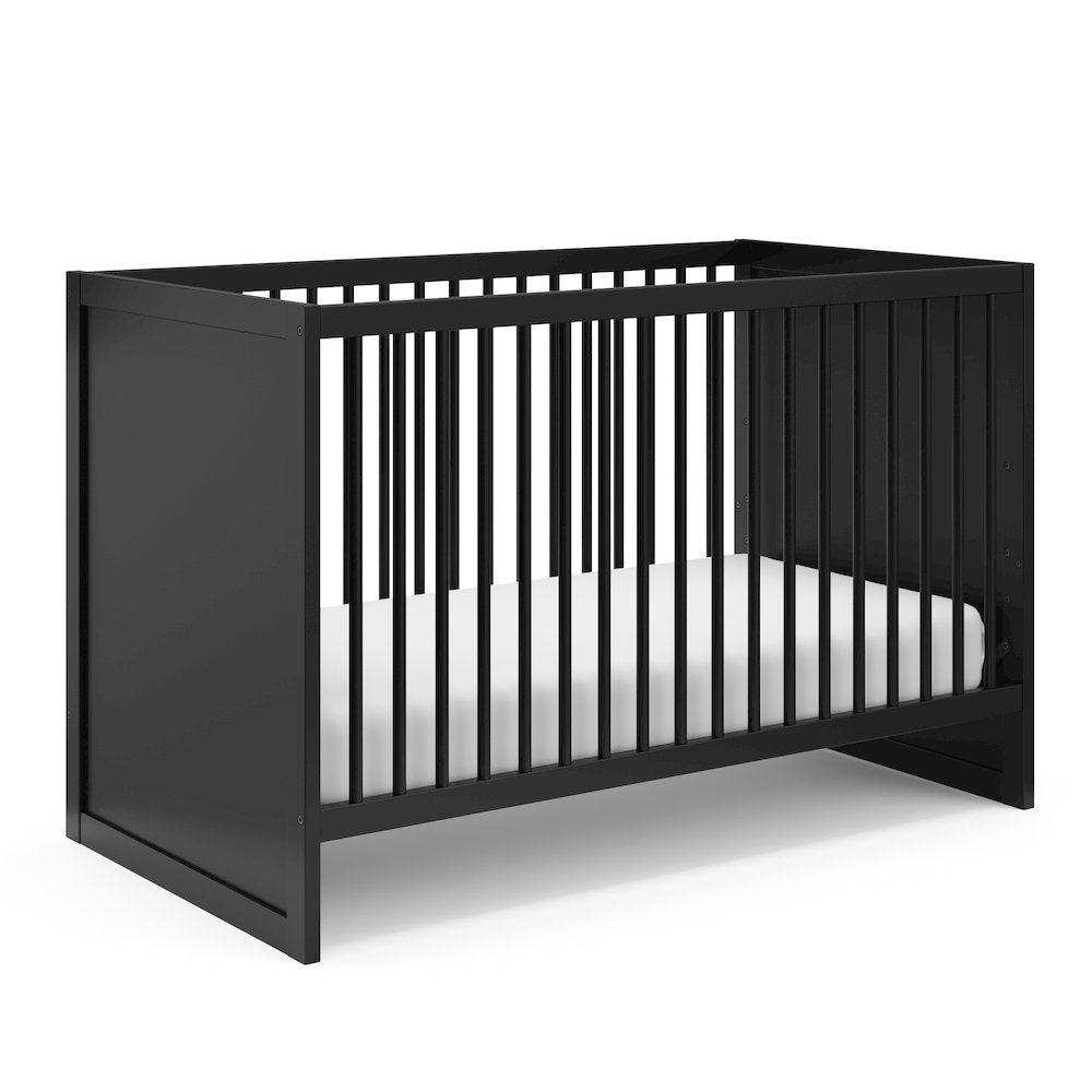 Storkcraft Calabasas 3-in-1 Convertible Crib (Black)