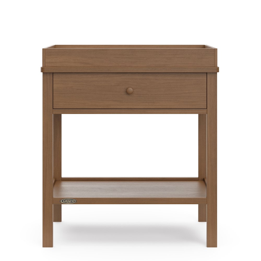Graco Storage Changing Table - Hazelnut