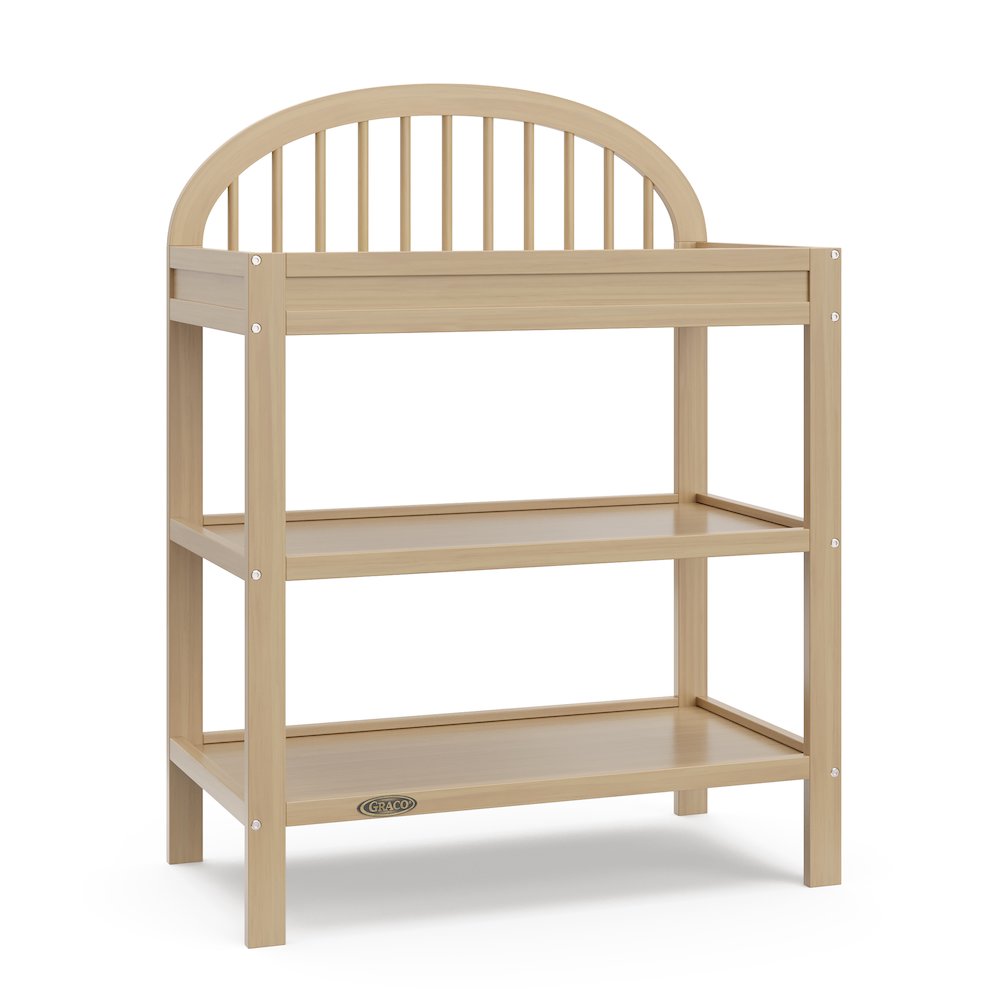Graco Olivia Changing Table with Water-Resistant Changing Pad (Driftwood)